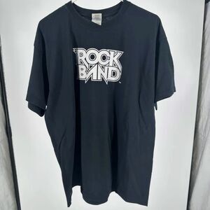 Vintage 2007 Rockband Game Promo T-Shirt Size XL